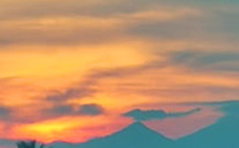 描寫傍晚月亮的詩句