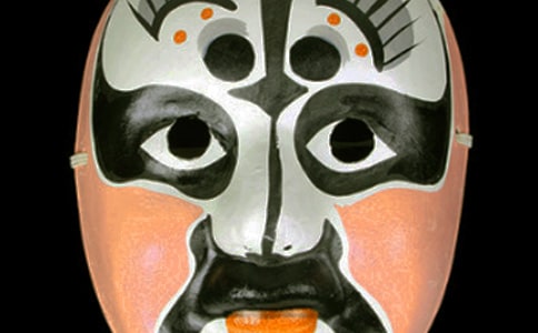 大班美術優秀教案及教學反思《可愛的臉譜》