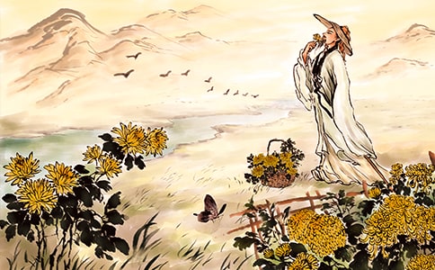 人教版九年級上冊第六單元作文:我眼中的陶淵明