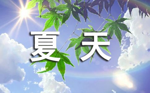 關于夏天的段落150字左右